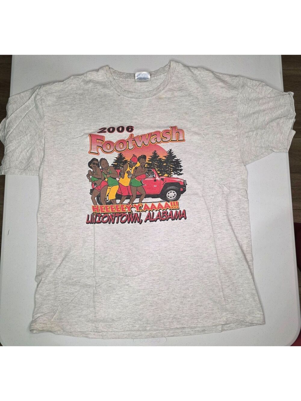 2006 Footwash Uniontown, Alabama Party Tee